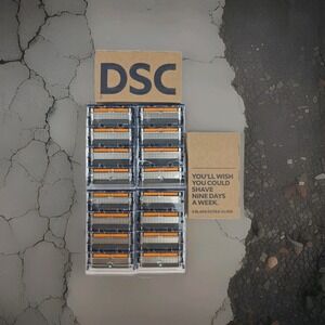 Dollar Shave Club 4x Blade Refill PACK OF 4 HEADS 6 Blades Each